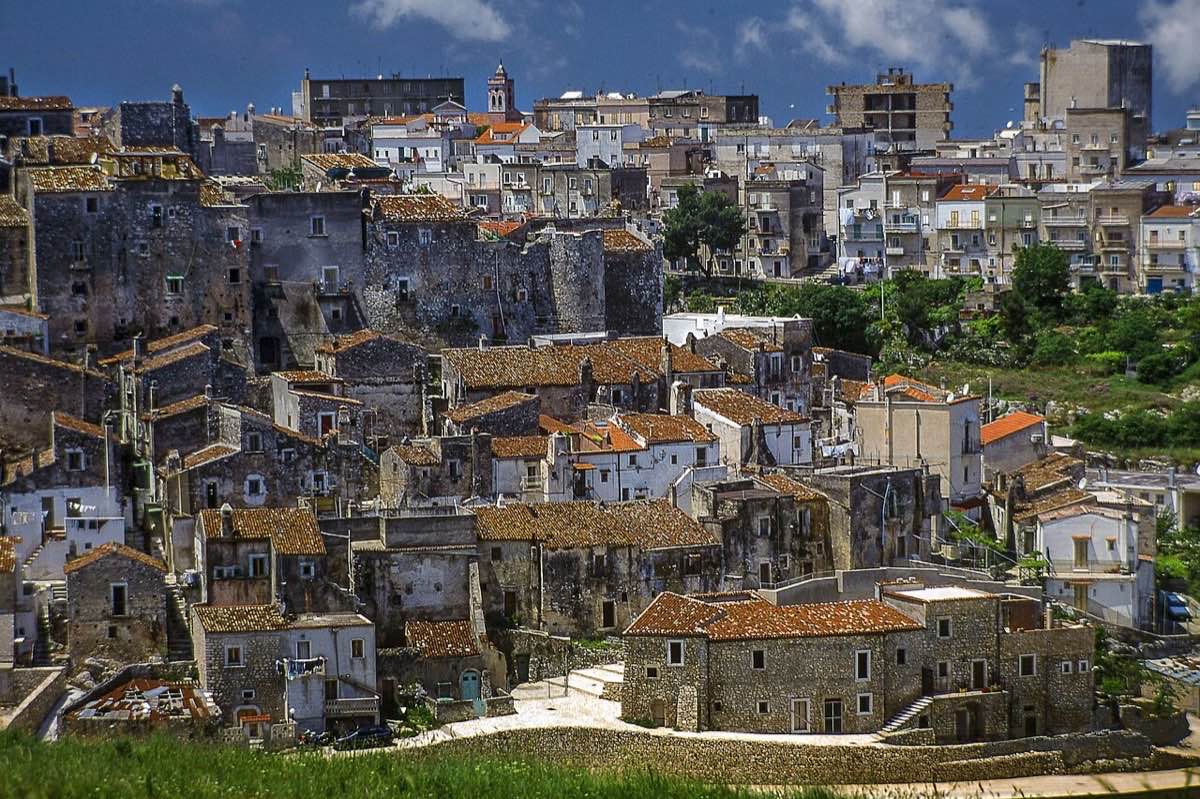 I vicoli del centro storico di Vico del Gargano